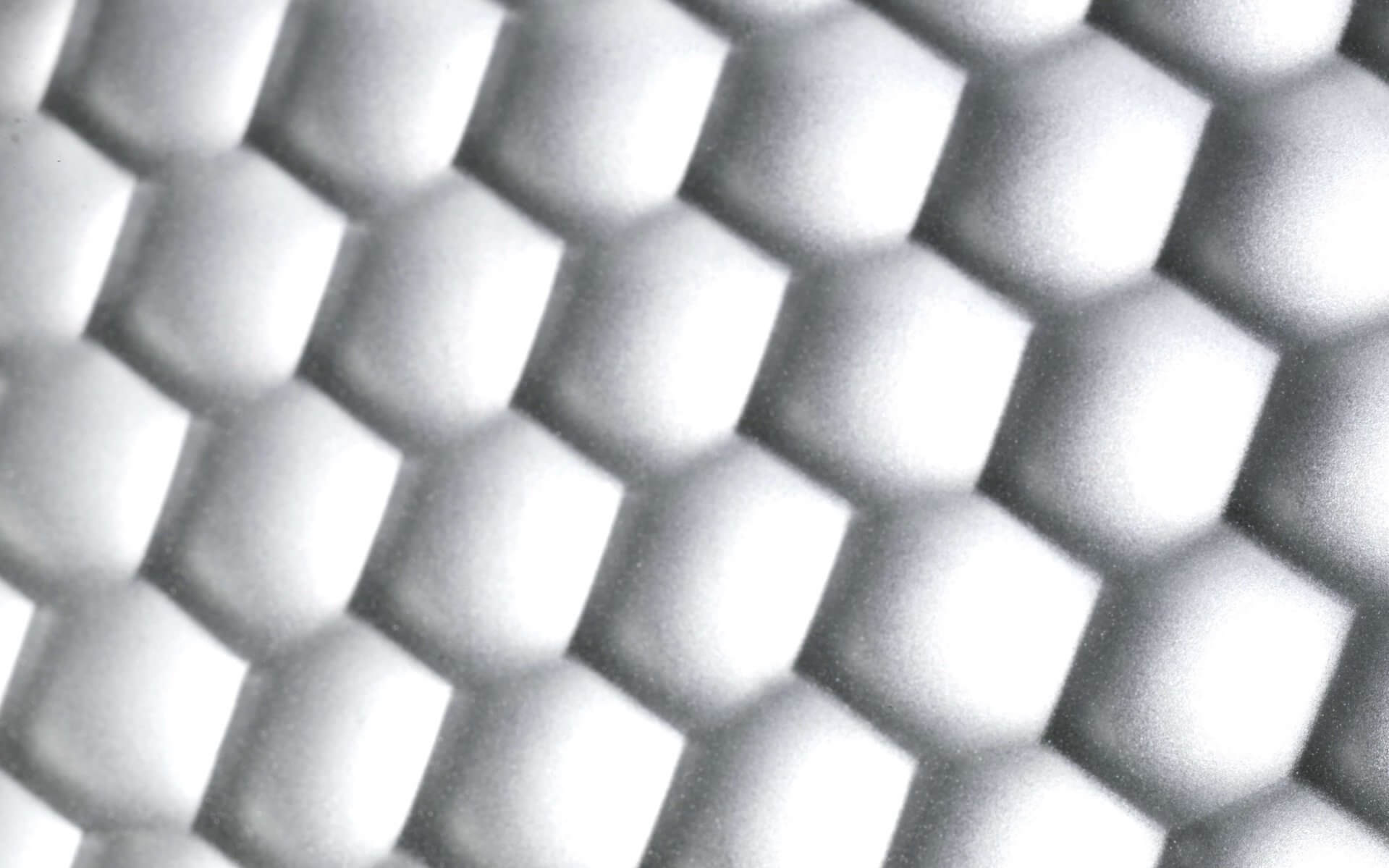Lightweight aluminium composite panels - Mykon CrystalGlaze cells